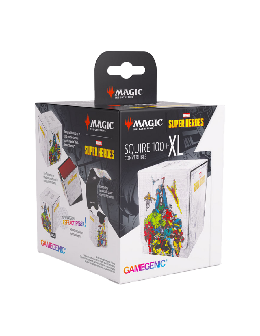 Gamegenic Magic: Marvel Super Heroes - Marvel Age Squire Deckbox - XL Convertible (100+)