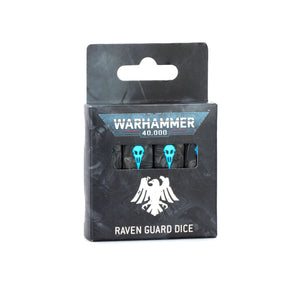 Warhammer 40,000 - Raven Guard Dice Set