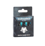 Warhammer 40,000 - Raven Guard Dice Set