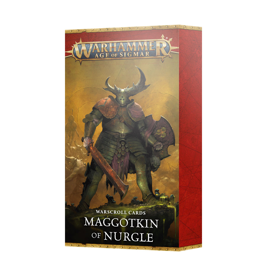 Warhammer Age of Sigmar - Warscroll Cards: Maggotkin of Nurgle
