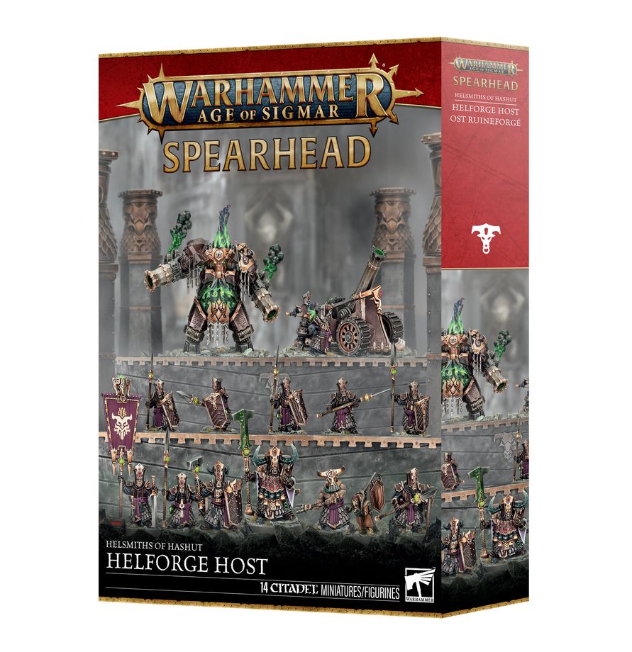 Warhammer Age of Sigmar - Spearhead: Helsmiths of Hashut Helforge Host