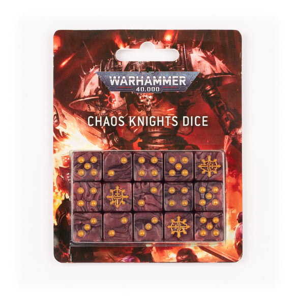 Warhammer 40,000 - Dice: Arks of Omen - Chaos Knights