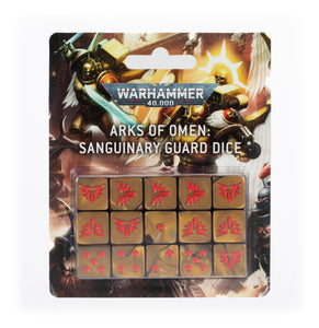 Warhammer 40,000 - Dice: Arks of Omen - Sanguinary Guard