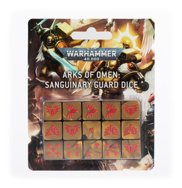 Warhammer 40,000 - Dice: Arks of Omen - Sanguinary Guard