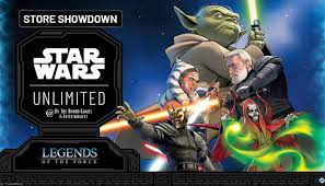 Star Wars: Unlimited - Legends of the Force Store Showdown Lördagen 13 September
