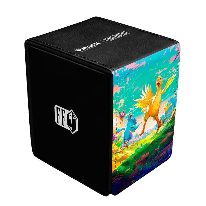Ultra Pro - MAGIC: THE GATHERING®—FINAL FANTASY™ Chocobo Parade ALCOVE® Flip DECK BOX® for Magic: The Gathering
