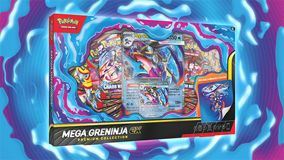 Pokemon TCG: Mega Greninja ex Premium Collection (Max 1st/kund!)