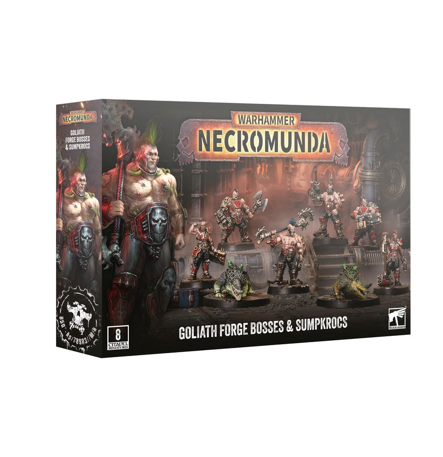 Necromunda - Goliath Forge Bosses & Sumpcrocs