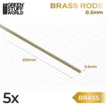 Green Stuff World - Pinning Brass Rods (Multiple)
