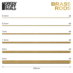 Green Stuff World - Pinning Brass Rods (Multiple)