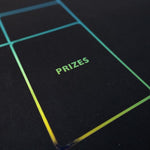 Black Holo Foil Playmat for Pokemon