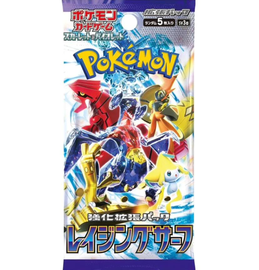 Pokémon TCG: Raging Surf Booster Pack (Japansk) - sv3a