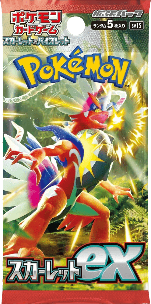 Pokémon TCG: Scarlet EX Booster Pack (Japansk) - sv1S