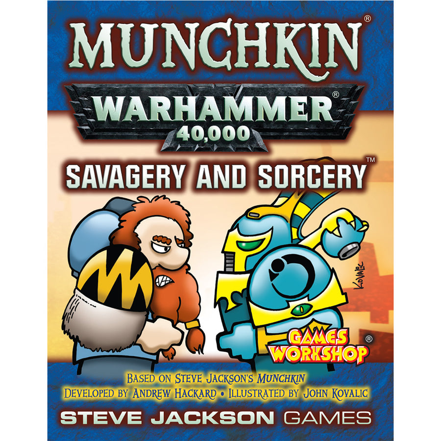 Munchkin: Warhammer - 40.000: Savagery and Sorcery