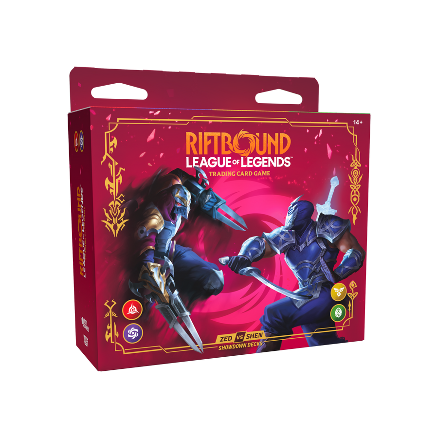Riftbound: League of Legends TCG - Vendetta Showdown Zed v Shen (Max 2st/kund!)