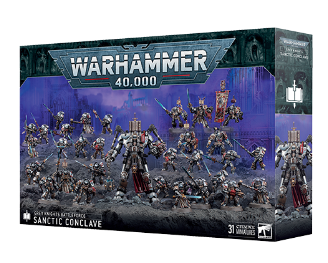 Warhammer 40.000 - Battleforce: Grey Knights - Sanctic Conclave