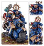 Warhammer 40,000 - Space Marines: Captain on Bike
