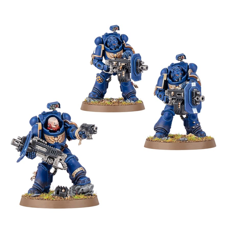 Warhammer 40,000 - Space Marines: Eradicator Squad With Heavy Bolters
