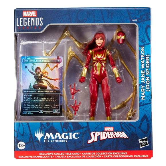 Marvel Legends Magic: The Gathering Action Figure Mary Jane Watson (Iron Spider) 15 cm (plus Exclusive Foil Card)