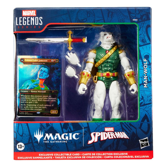 Marvel Legends Magic: The Gathering Action Figure Man-Wolf 15 cm (plus Exclusive Foil Card)