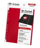 Ultimate Guard 18-Pocket Pages Side-Loading (10)(Multiple)