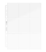 Ultimate Guard 9-Pocket Pages Top Loading (100) - Transparent (1st/100-pack)
