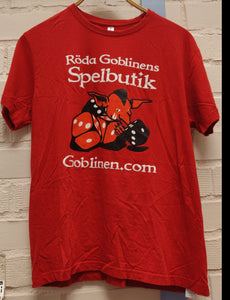 T-Shirt Röda Goblinens Spelbutik