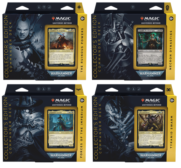 Magic the Gathering - Universes Beyond: Warhammer 40,000 Commander Decks - Collector's Edition