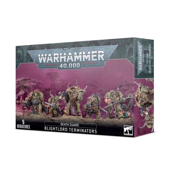 Warhammer 40,000 - Death Guard Blightlord Terminators