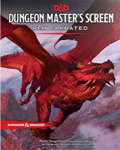 Dungeons & Dragons 5th Ed. DM's Screen Reincarnated