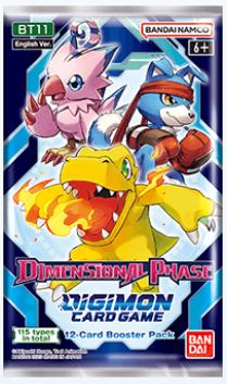Digimon Card Game - Dimensional Phase [BT11] Booster Pack