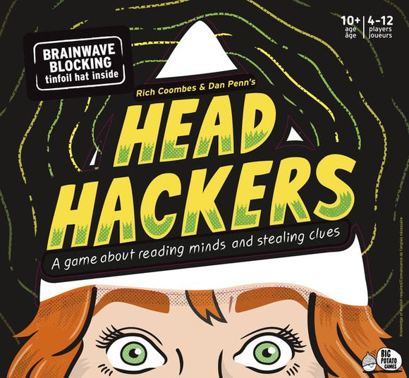 Head Hackers Brainwave Blocking Boardgame