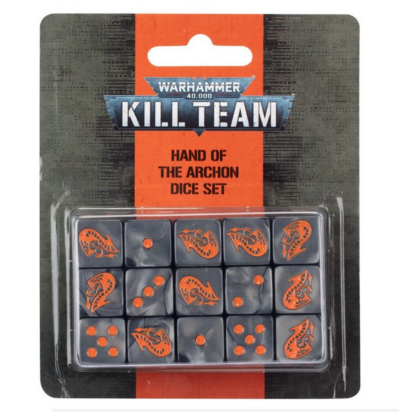 Warhammer 40,000 - Kill Team: Hand of Archon Dice Set