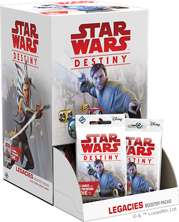 Star Wars: Destiny - Legacies Booster Display