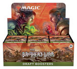 The Brothers' War Draft Booster Display