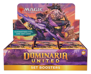 Dominaria United Set Boosters Display