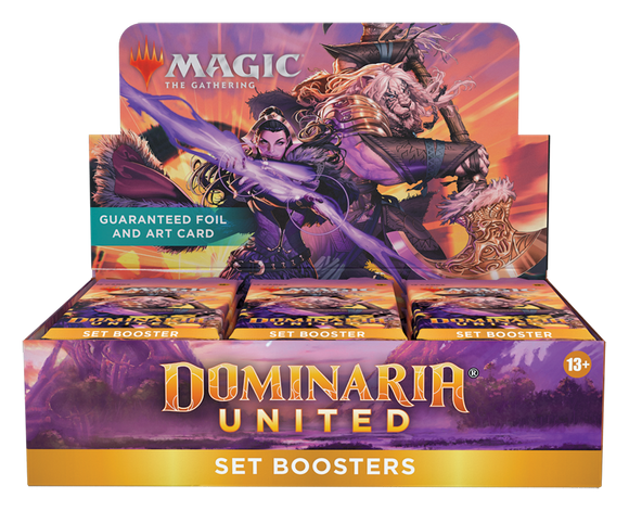 Dominaria United Set Boosters Display
