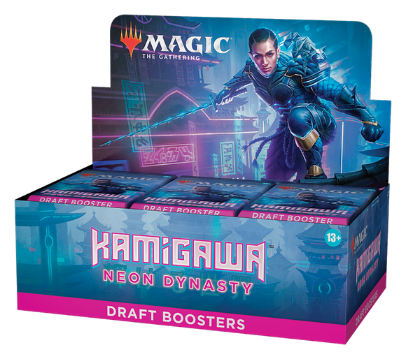 Kamigawa: Neon Dynasty Draft Boosters Display