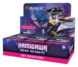 Kamigawa: Neon Dynasty Set Boosters Display