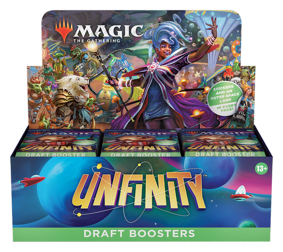 Unfinity Draft Booster Display