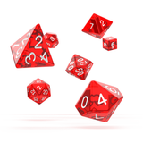 Oakie Doakie Dice, RPG set Translucent 7 Dice