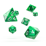 Oakie Doakie Dice, RPG set Translucent 7 Dice