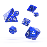 Oakie Doakie Dice, RPG set Translucent 7 Dice