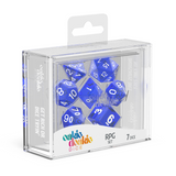 Oakie Doakie Dice, RPG set Translucent 7 Dice