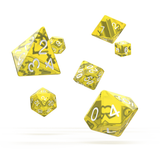 Oakie Doakie Dice, RPG set Translucent 7 Dice