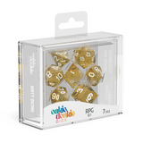 Oakie Doakie Dice RPG set Speckled 7 Dice