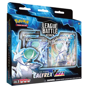 Pokémon TCG: Ice Rider Calyrex VMAX / Shadow Rider Calyrex VMAX League Battle Deck
