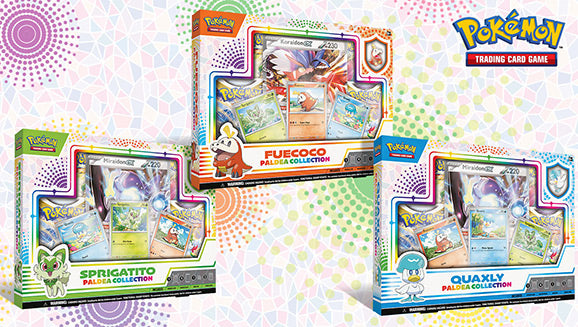 Pokémon TCG: Paldea Collection - Sprigatito / Fuecoco / Quaxly