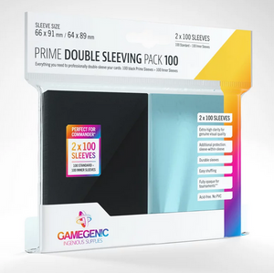 GameGenic Prime Double Sleeving Pack 100