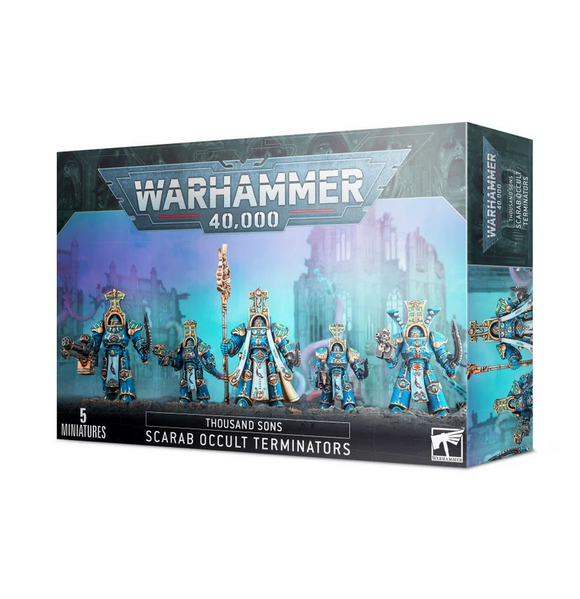 Warhammer 40,000 - Thousand Sons Scarab Occult Terminators